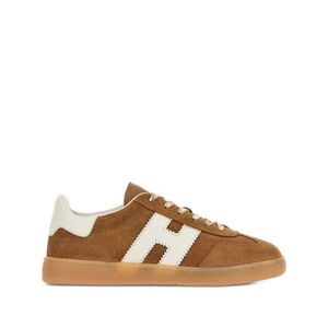 Hogan Women Hogan Cool Suede Sneakers With Oblique Monogram